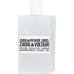 Zadig & Voltaire This Is Her! by Zadig & Voltaire EAU DE PARFUM SPRAY 3.3 OZ *TESTER for WOMEN