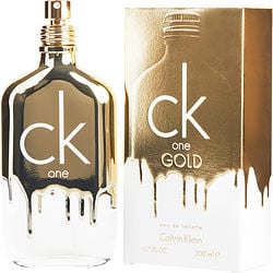 Ck One Gold by Calvin Klein EDT SPRAY 6.7 OZ for UNISEX