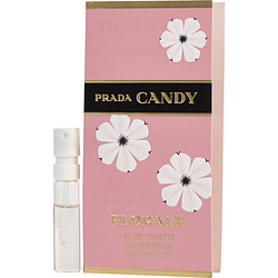 Prada Candy Florale by Prada EDT SPRAY VIAL ON CARD for WOMEN