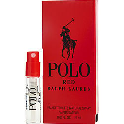 Polo Red by Ralph Lauren EDT SPRAY VIAL ON CARD for MEN