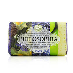 Image of Nesti Dante by Nesti Dante Philosophia Natural Soap - Cream - Rosewood, Birch Milk & Black Iris With Cream & Pearl Extract -250g/8.8OZ for WOMEN