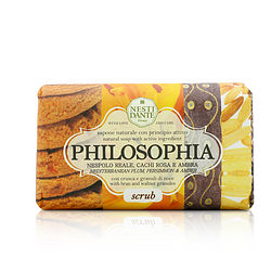 Image of Nesti Dante by Nesti Dante Philosophia Natural Soap - Scrub - Mediterranean Plum, Persimmon & Amber With Bran & Walnut Granules -250g/8.8OZ for WOMEN