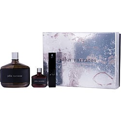 John Varvatos by John Varvatos EDT SPRAY 4.2 OZ & EDT 0.5 OZ & XX HERITAGE EDT TRAVEL SPRAY 0.57 OZ for MEN