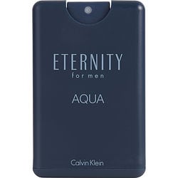 Eternity Aqua by Calvin Klein EDT TRAVEL SPRAY 0.67 OZ for MEN