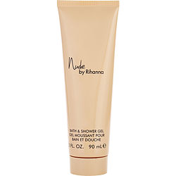 Rihanna Nude by Rihanna SHOWER GEL 3 OZ for WOMEN