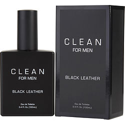 CLEAN BLACK LEATHER by Dlish for MEN