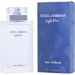 D & G Light Blue Eau Intense by Dolce & Gabbana EDP SPRAY 3.3 OZ for WOMEN