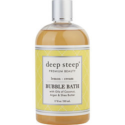 Deep Steep by Deep Steep Lemon Cream Bubble Bath -503ml/17OZ for UNISEX 296675