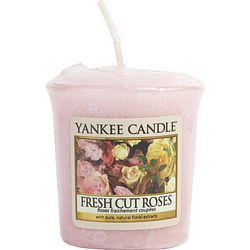 Yankee Candle by Yankee Candle FRESH CUT ROSES SCENTED VOTIVE CANDLE 1.75 OZ for UNISEX