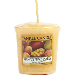 Yankee Candle by Yankee Candle MANGO PEACH SALSA SCENTED VOTIVE CANDLE 1.75 OZ for UNISEX