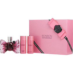 Bonbon by Viktor &amp; Rolf EAU DE PARFUM SPRAY 1.7 OZ &amp; BODY LOTION 1.7 OZ &amp; SHOWER GEL 1.7 OZ for WOMEN
