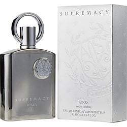 Afnan Supremacy Silver by Afnan Perfumes EDP SPRAY 3.4 OZ for MEN