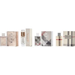 BURBERRY-VARIETY-by-Burberry-SET-4-PIECE-WOMENS-VARIETY-WITH-BURBERRY-BRIT-NEW-PACKAGING-BURBERRY-LONDON-BRIT-RHYTHM-FLORALE-BURBERRY-BOD