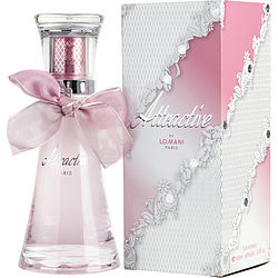 Lomani Attractive by Lomani EAU DE PARFUM SPRAY 3.3 OZ for WOMEN