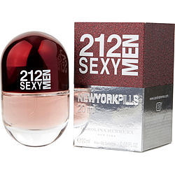 212 SEXY by Carolina Herrera EDT SPRAY 0.68 OZ (PILLS EDITION) for MEN