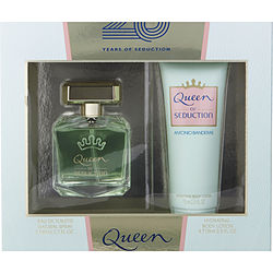 Queen Of Seduction by Antonio Banderas EDT SPRAY 2.7 OZ & BODY LOTION 2.5 OZ for WOMEN