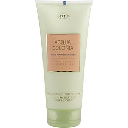 4711 Acqua Colonia White Peach & Coriander by 4711 BODY LOTION 6.8 OZ for WOMEN