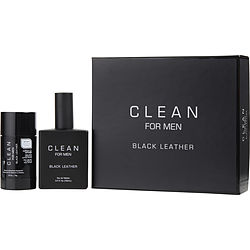 CLEAN BLACK LEATHER by Dlish for MEN
