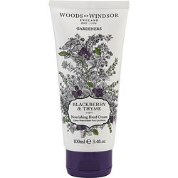 Woods Of Windsor Blackberry & Thyme by Woods of Windsor NOURISHING HAND CREAM 3.4 OZ for WOMEN