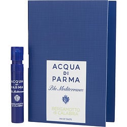 Acqua Di Parma Blue Mediterraneo Bergamotto Di Calabria by Acqua di Parma EDT SPRAY VIAL ON CARD for UNISEX