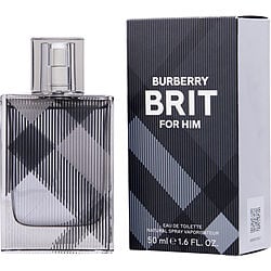 Burberry Brit by Burberry EDT SPRAY 1.6 OZ (NEW PACKAGING) for MEN