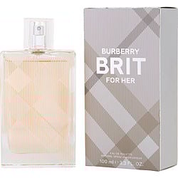Burberry Brit by Burberry EDT SPRAY 3.3 OZ (NEW PACKAGING) for WOMEN