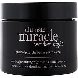 Philosophy by Philosophy Ultimate Miracle Worker Night Multi-Rejuvenating Serum-in-Cream-60ml/2OZ for WOMEN 307043
