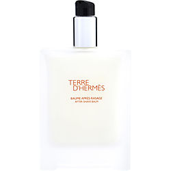 Terre D'hermes by Hermes AFTERSHAVE BALM WITH PUMP 3.3 OZ *TESTER for MEN