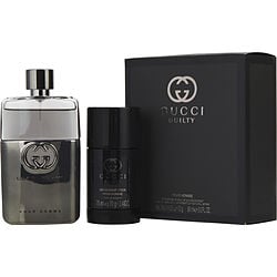 GUCCI GUILTY POUR HOMME by Gucci SET-EDT SPRAY 3 OZ & DEODORANT STICK 2.4 OZ (TRAVEL OFFER) for MEN
