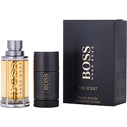 Boss The Scent by Hugo Boss EDT SPRAY 3.3 OZ & DEODORANT STICK 2.4 OZ for MEN