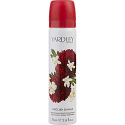 Yardley English Dahlia by BODY SPRAY 2.6 OZ for WOMEN