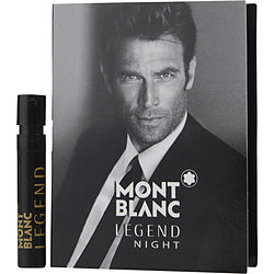 Mont Blanc Legend Night by Mont Blanc EDP SPRAY VIAL for MEN