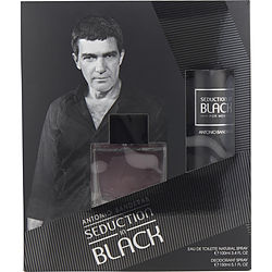 BLACK SEDUCTION by Antonio Banderas for MEN