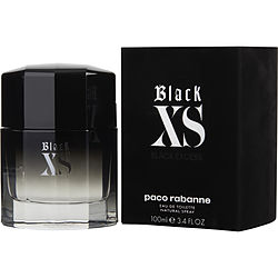 Black Xs by Paco Rabanne EDT SPRAY 3.4 OZ (NEW PACKAGING) for MEN