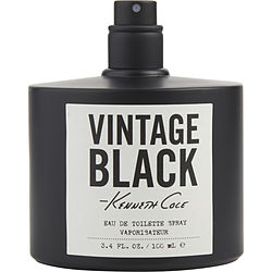 Vintage Black by Kenneth Cole EDT SPRAY 3.4 OZ *TESTER for MEN