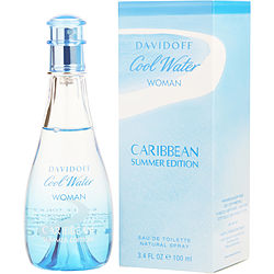Cool Water Caribbean Summer by Davidoff EDT SPRAY 3.4 OZ (LIMITED EDITION) for WOMEN