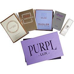 Purpl Lux Subscription Box For Women by - $ELLEN TRACY BRONZE - $ANGEL MUSE - $PURR - $VERSACE SIGNATURE - $CARTIER LA PANTHERE for WOMEN