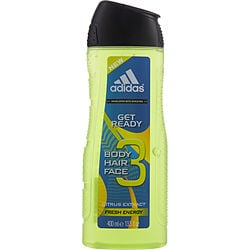 Adidas Get Ready by Adidas HAIR & BODY SHOWER GEL 13.5 OZ for MEN