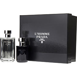 prada black aftershave gift set