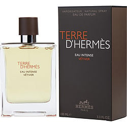 Terre D'hermes Eau Intense Vetiver by Hermes EDP SPRAY 3.3 OZ for MEN