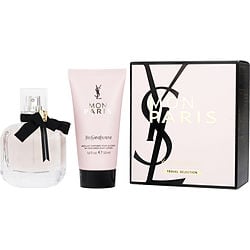 Mon Paris Ysl by Yves Saint Laurent EAU DE PARFUM SPRAY 1.6 OZ & BODY LOTION 1.6 OZ for WOMEN