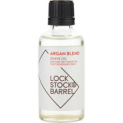 Lock Stock & Barrel by Lock Stock & Barrel ARGAN BLEND SHAVE OIL 1.7 OZ for MEN 319864