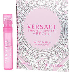 Versace Bright Crystal Absolu by Gianni Versace EAU DE PARFUM SPRAY VIAL ON CARD for WOMEN
