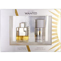 Azzaro Wanted by Azzaro EDT SPRAY 1.7 OZ & DEODORANT STICK 2.6 OZ for MEN