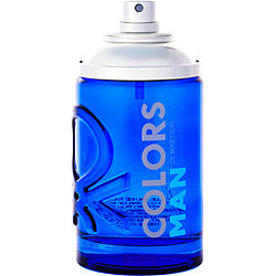 Colors De Benetton Blue by Benetton EDT SPRAY 3.4 OZ *TESTER for MEN