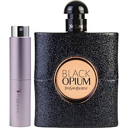 Black Opium by Yves Saint Laurent EAU DE PARFUM SPRAY 0.27 OZ (TRAVEL SPRAY) for WOMEN
