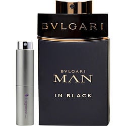 Bvlgari Man In Black by Bvlgari EDP SPRAY 0.27 OZ (TRAVEL SPRAY) for MEN