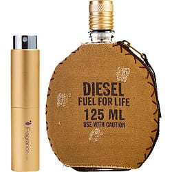 Diesel Fuel For Life by Diesel EDT SPRAY 0.27 OZ (TRAVEL SPRAY) for MEN