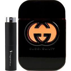 Gucci Guilty Black by Gucci EDT SPRAY 0.27 OZ (TRAVEL SPRAY) for WOMEN
