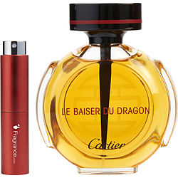 Le Baiser Du Dragon by Cartier EDP SPRAY 0.27 OZ (TRAVEL SPRAY) for WOMEN